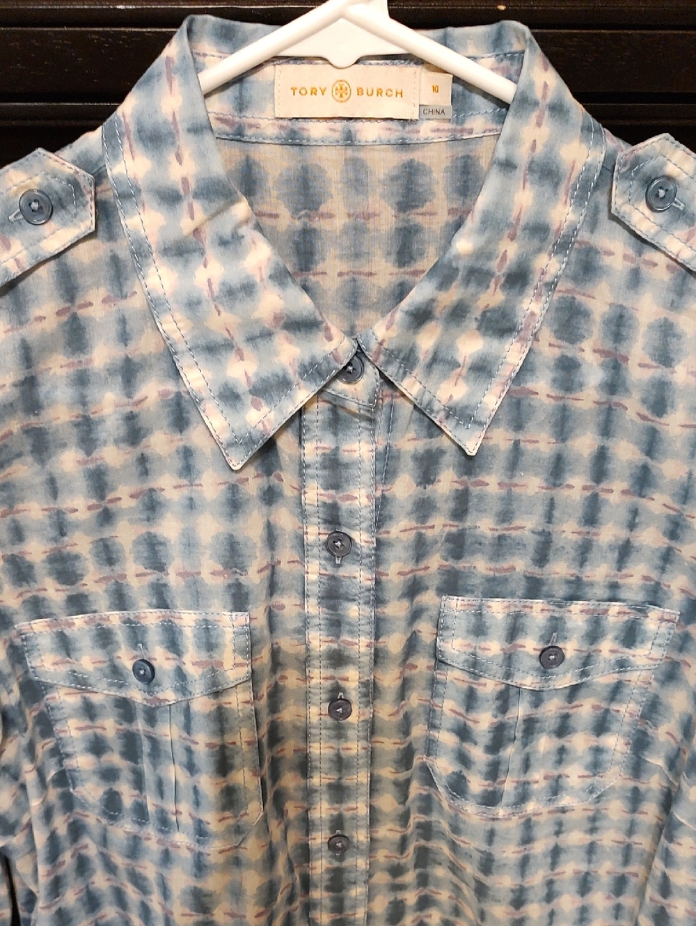 Tory Burch Shirt, Size 10
